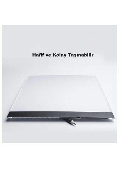 Monozone A5 Led Işıklı Çizim Kopyalama Çizim Yansıtma Tableti