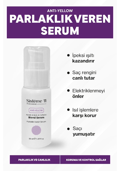 Sisteme 11 Parlaklık Veren Serum 50 Ml