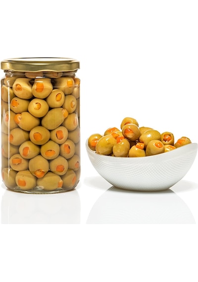 Portakal Kabuğu Dolgulu Zeytin 660 Cc