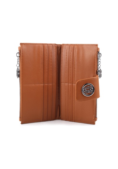 Cressberry 15012 Kadın Cüzdan Krem - Camel