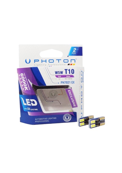 Photon W5W T10 Ph7021 Ex Can-Bus Özel Plaka   Led