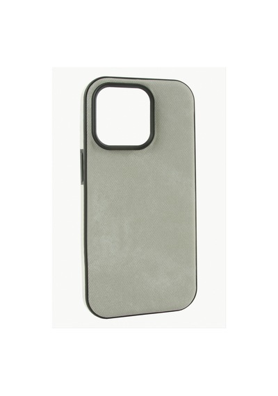 Apple iPhone Uyumlu 14 Pro Max Nubuk Lüx Velvet Silikon Kılıf Gri