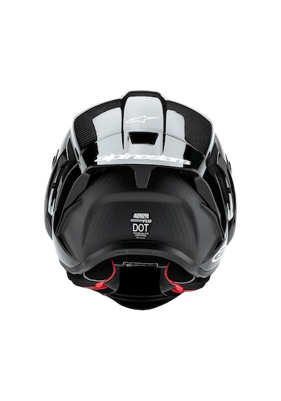 Alpinestars Supertech R10 Carbon Spor Motosiklet Kaskı Siyah