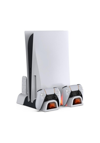 Dobe Tp5 05100 Ps5 Led Göstergeli Fanlı Oyun Hazneli Şarj Stand