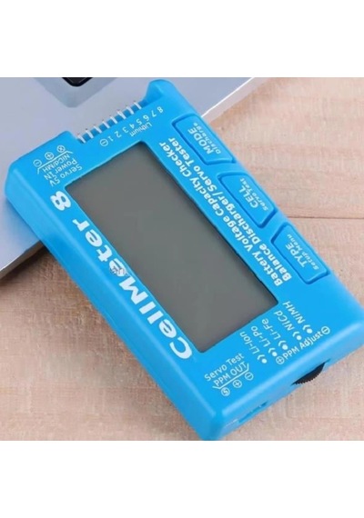 Cellmeter 1-8s Voltage Balance Servo Tester