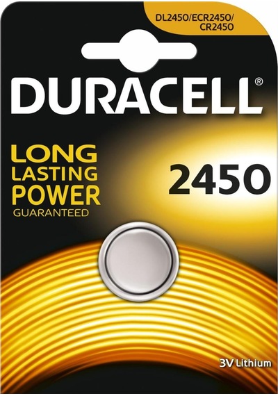 Duracell Yuvarlak Düğme Pil 2450 3 Volt - 52339