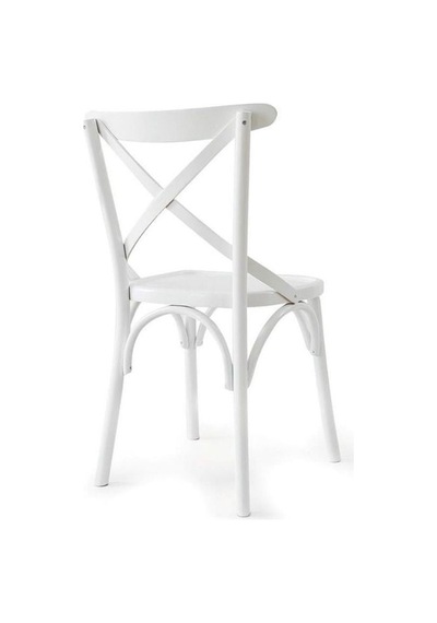 Gazzini Thonet Ahşap Sandalye Beyaz