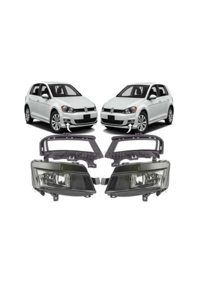 Vager Vw Golf 7 2012-2017 Sis Farı Aydınlatması Sol Sağ Takım