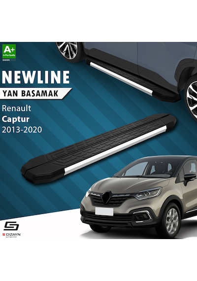 S-dizayn Renault Captur Newline Krom Yan Basamak 173 Cm 2013-2020