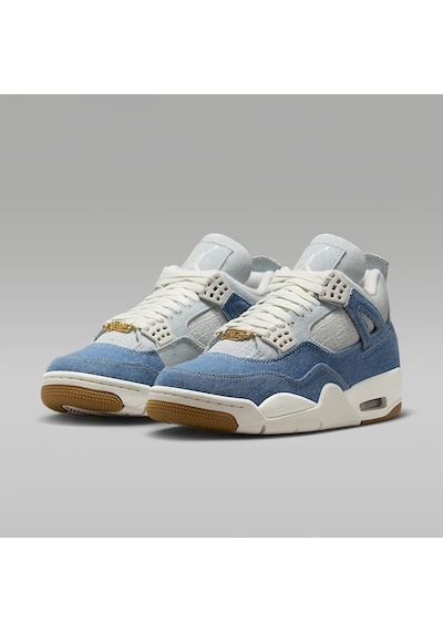 Nike Air Jordan Retro 4 Denim 'worn Blue'-sportxstore Mavi