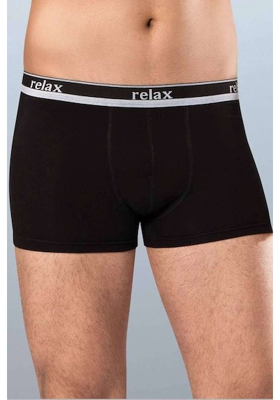 Relax Pamuklu Esnek Erkek Boxer Siyah - 1268a Beden: 2xl Standart
