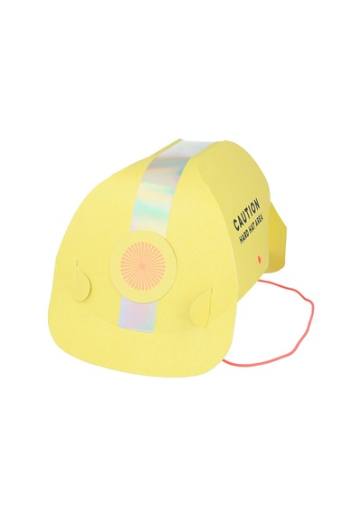Meri Meri - Construction Party Hat - İnşaat Parti Şapkası Çok Renkli
