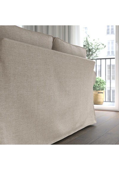 Ikea Bej Konforlu Kanepe - 2'li Kanepe
