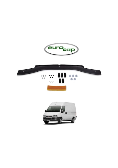 Eurocap Fiat Ducato Ön Kaput Koruyucu Rüzgarlık 3Mm Abs 02-200