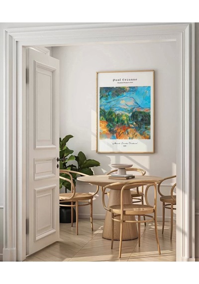 Çerçevesiz Poster Paul Cézanne Sainte-victoire Dağı