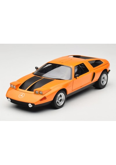 1:18 Norev 1969 Mercedes Benz C111 Weissherbst Turuncu