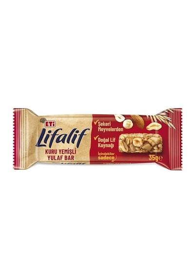 Eti Lifalif Kuruyemişli Yulaf Bar 35 G X 16 Adet