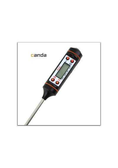 Dijital Lcd Gıda Termometresi Yemek Mutfak Termometre Pil