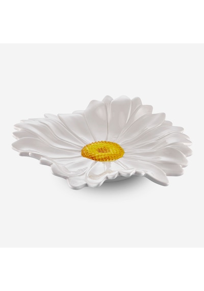 Beyaz Seramik Servis Tabağı 36 Cm