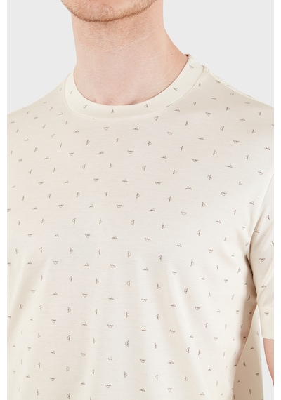 Emporio Armani Erkek T Shirt Em005270 Af24857 F1198 Ekru