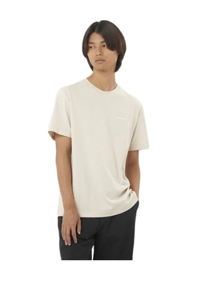 Salomon Salomon Logo Tee M 16983 Bej