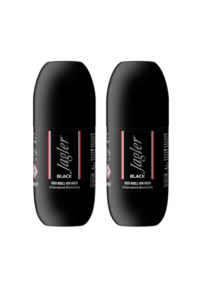 Jagler Black Antiperspirant Erkek Roll-On Deodorant 2 x 50 ML
