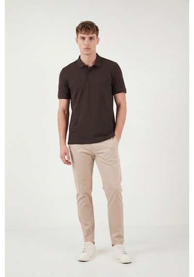 Buratti Erkek Polo Yaka T Shirt 5902127 Kahve Kahve