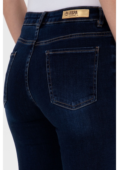 U.S. Polo Assn. Kadın Koyu Mavi Skinny Fit Jean Pantolon 50308101-DN0023