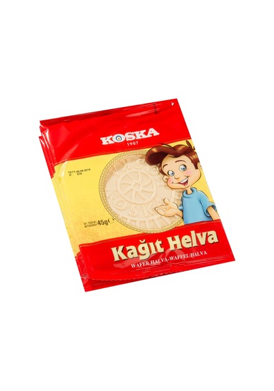 Koska Kağıt Helva 3x45g Sade Geleneksel Lezzet - 6 Adet Tarı