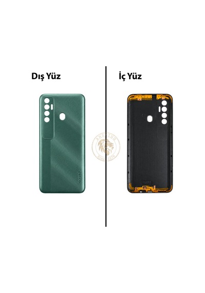 Tecno Spark 7 Pro Ladin Yes İli Arka Kapak Arka Cam Batarya Kapağı Lazer Kesim Kapak Pil Kapağı Back Cover Çok Renkli