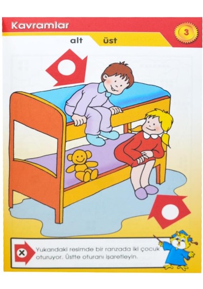 Eğlenceli Kavramlar (5 Kitap Birarada) - Anaokulları Öğretim Seti- Bahçeşehir Yayınları