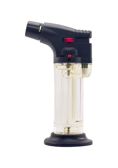 Turbo Torch Pürmüzlü Çakmak 1300 C Jet Alev Gaz Ayarlı Kilitli Doldurulabilir Torch Çakmak