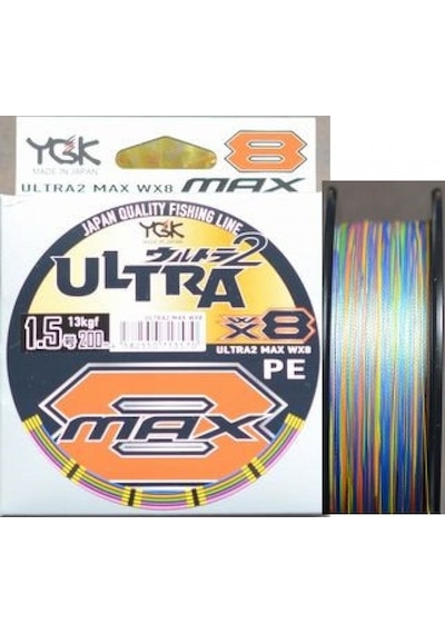 Ygk Ultra 2 Max Pe Wx8 150m Multıcolor İp Misina Pe1.5