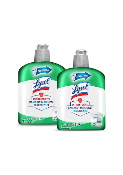 Lysol Çamaşır Makinesi Temizleyici Çam Ve Okaliptus Ferahlığı 2 X 500 ml
