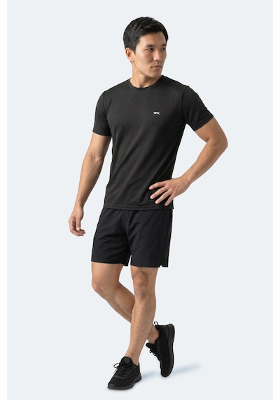 Slazenger Hıjack I Erkek Siyah Tişört