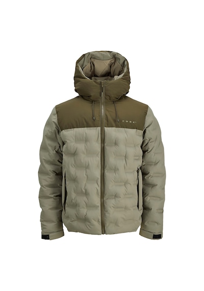 Jack & Jones Point Heat Quilted Erkek Yeşil Mont 12285932-vtr Haki Jack & Jones Point Heat Quilted Erkek Yeşil Mont 12285932-vtr Haki