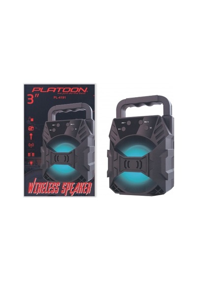 Platoon Pl-4446 Sd-usb Extra Bass Bluetooth Speaker