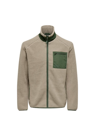 Only & Sons Onsdallas Sherpa Erkek Ceket 22025599 Bej