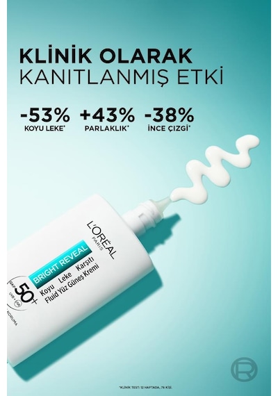 L'Oréal Paris Koyu Leke Karşıtı Yüz Güneş Kremi SPF50+ 50 ML + Panorama Hacim Veren Maskara