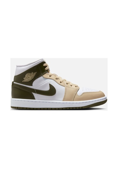 Nike Aır Jordan 1 Mıd Kadın Ayakkabı Bq6472-120 Çok Renkli Çok Renkli