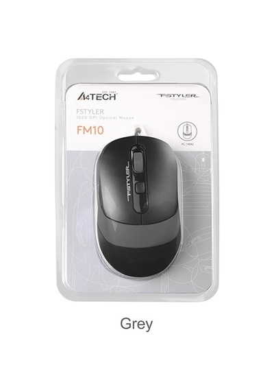 A4 Tech Fm10 Usb Fstyler Gri Optik 1600 Dpı Mouse Diğer