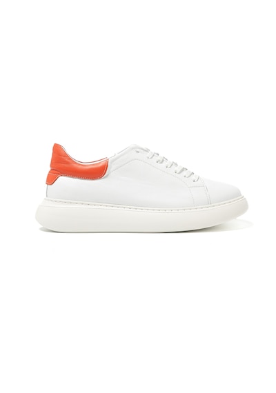 Sneaker Günlük Erkek Rc-25y-058-r1960 John May Beyaz-oranj Beyaz - Turuncu