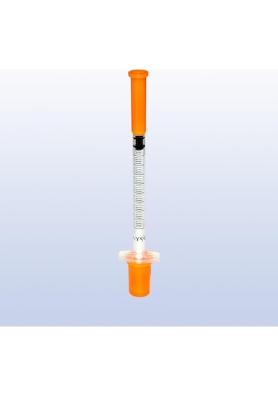 Ayset İnsülin Enjektörü 0.5 ML 30g Turuncu - 100'lü