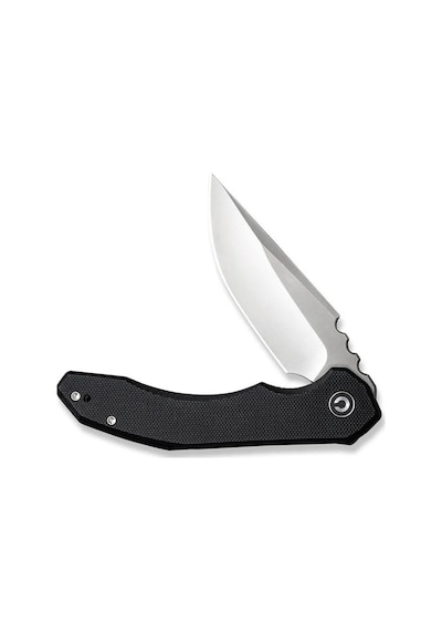 Civivi Bluetick Black G10 Handle Satin Finished 14c28n Blade Kamp Çakı Siyah