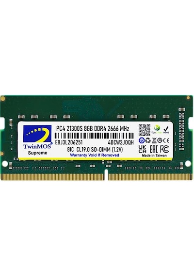8 Gb Ddr4 2666mhz Twınmos Nb Mdd48gb2666n
