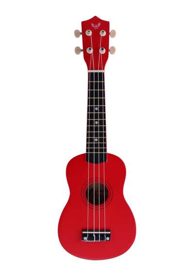 Angel Auk21-Rd Kırmızı Soprano Ukulele