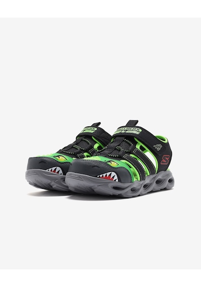 Skechers Thermo-splash - Hydro-flare Büyük Erkek Çocuk Siyah Işıklı Sandalet 400613l Bklm Siyah Skechers Thermo-splash - Hydro-flare Büyük Erkek Çocuk Siyah Işıklı Sandalet 400613l Bklm Siyah
