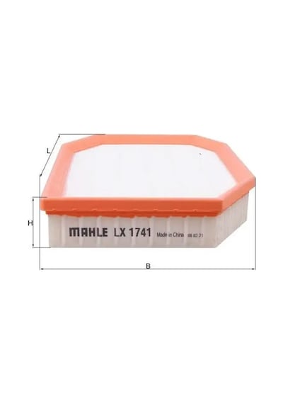 Mahle Lx1741 Hava Filtresi 13717590597