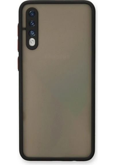 Durukar Samsung Galaxy Uyumlu A30s Kılıf Montreal Silikon Kapak - Siyah