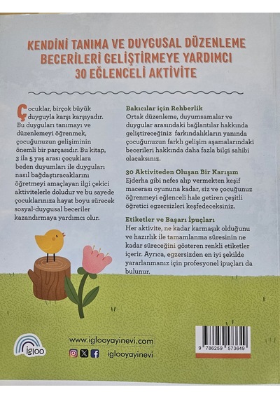 Bedenimi Dinliyorum 'Çocuklar İçin Aktiviteler '